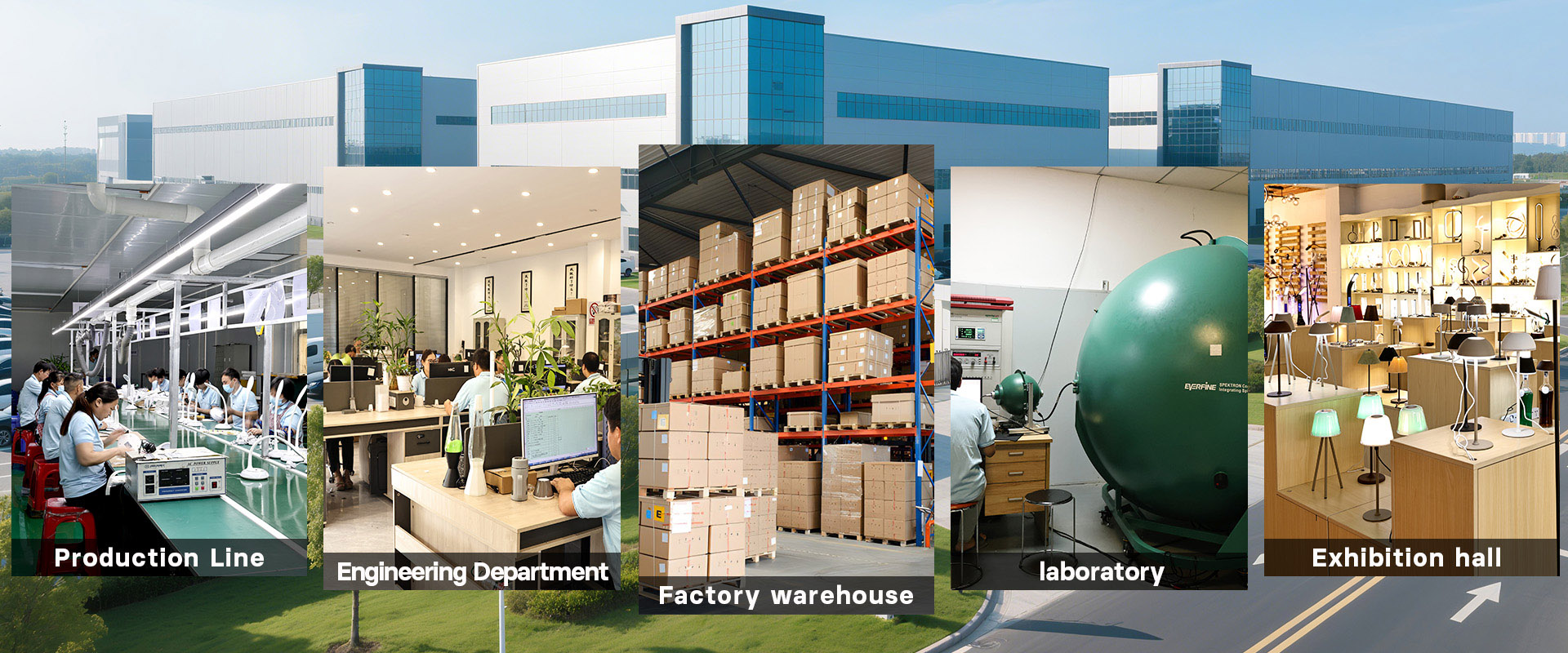 Nhà máy sản xuất đèn kẹp