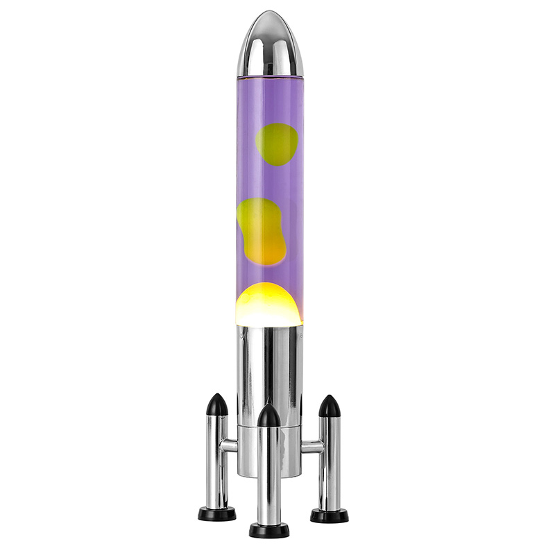 Đèn Lava LED lớn có bóng tên lửa