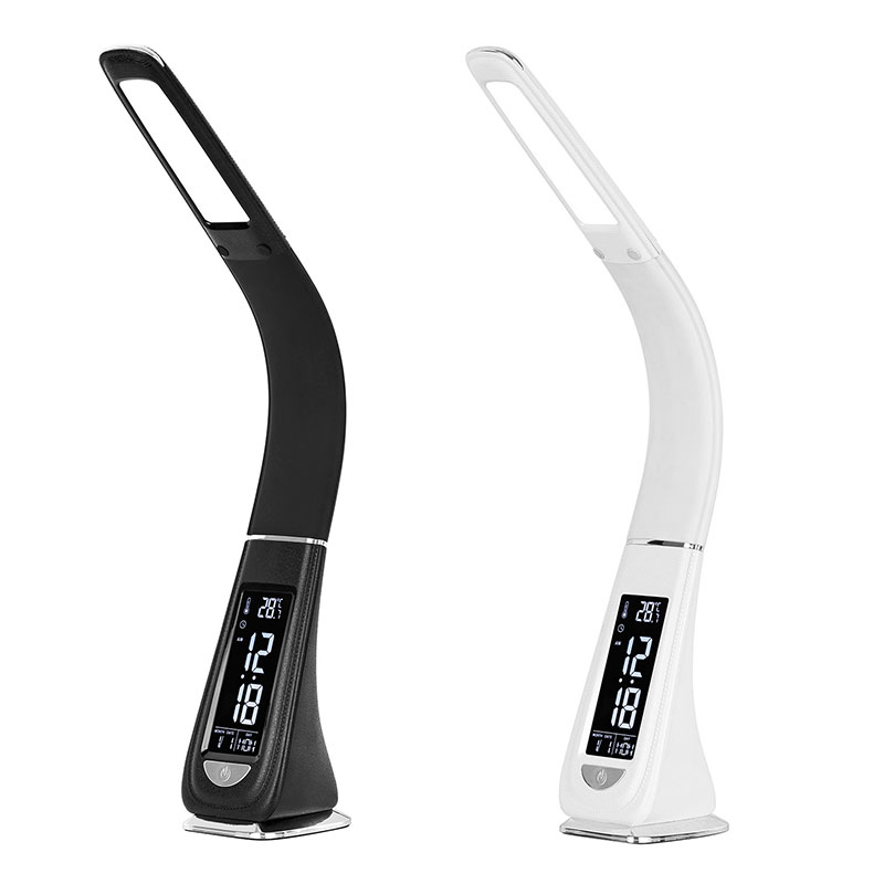 Đèn bàn LED với lông vũ