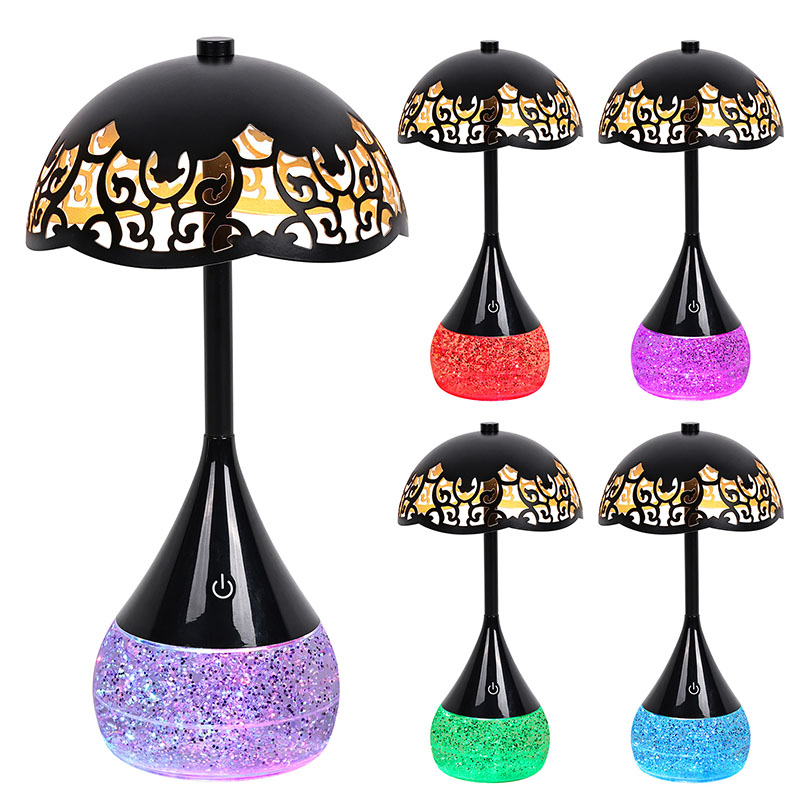 Đèn bàn chân đèn LED cơ sở RGB với hình dạng ô