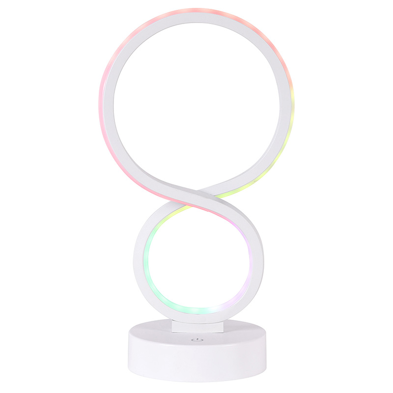 Đèn bàn led RGB 8 bóng