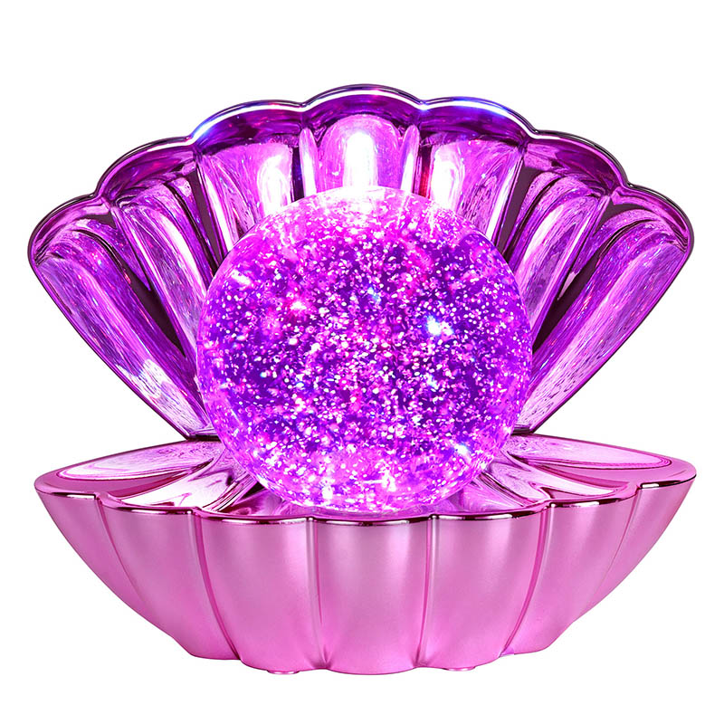 Đèn vỏ RGB với chất lỏng lấp lánh